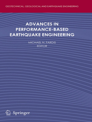 cover image of Advances in Performance-Based Earthquake Engineering